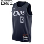 Los Angeles Clippers Trikot Paul George Nike 2023-24 City Edition Navy Swingman - Kinder
